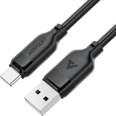 Acefast C16-04 Rychlé nabíjení USB Type-C 3A odolný proti ohybu 1,2m černý