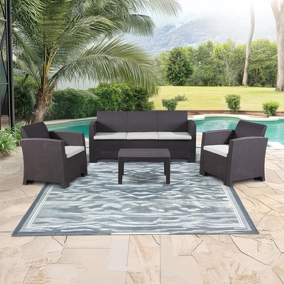 Avenberg Iberia, černý ratan, Za23069 – Zboží Dáma