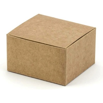 Partydeco krabička 60x55x35mm kraft