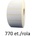 ZINTA Самозалепващи SGP етикети ZINTA 80x50 mm, 770 ет. /ролка (80X50X770-SGP)
