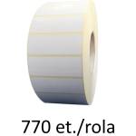 ZINTA Самозалепващи SGP етикети ZINTA 80x50 mm, 770 ет. /ролка (80X50X770-SGP)