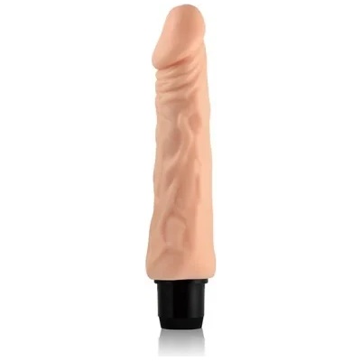 Lovetoy Реалистичен вибратор от кибер кожа Real Feel Cyberskin 9
