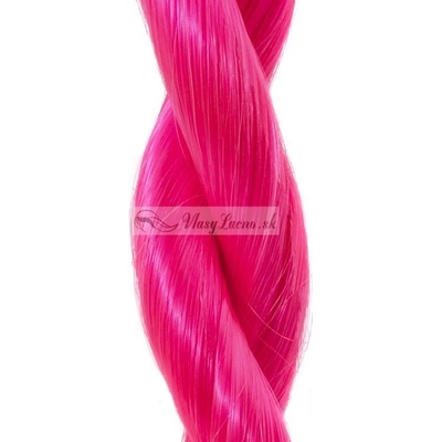 Clip-in prúžok 50 cm ružová