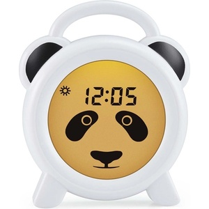 Alecto Baby BC100PANDA Устройство за обучение за сън с нощна лампа и будилник „Панда (BC100PANDA) Будилник