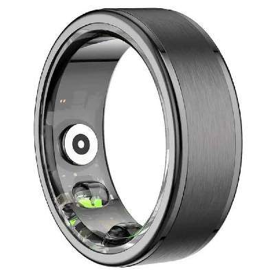 R03 21.3 mm smart ring - Silver (Black)