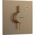 Hansgrohe DuoTurn E Вграден смесител за душ с 1 функция, цвят четкан бронз (75617140)