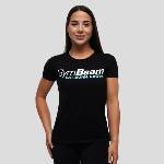 GymBeam Дамска тениска Grow Black XXL