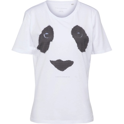 Einstein & newton Тениска 'Panda Eyes Paxton' бяло, размер S