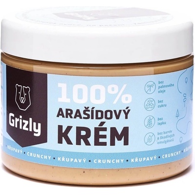 Grizly Arašidové máslo chrumkavé 500 g