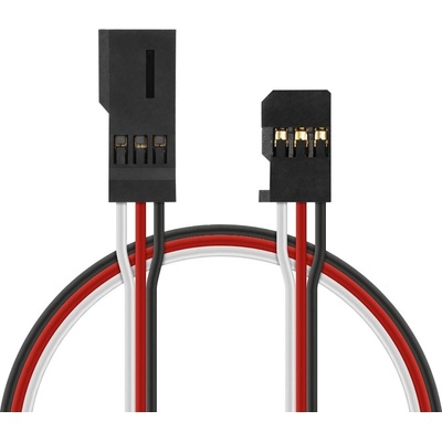 Hitec 4603 J prodlužovací kabel 15cm FUT plochý silný zlacené kontakty