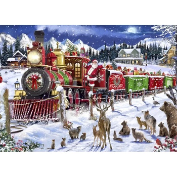 Image 1 of Bluebird Puzzle - Puzzle Santa Express Usa - 500 piese