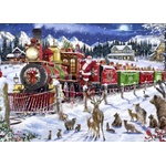 Bluebird Puzzle - Puzzle Santa Express Usa - 500 piese