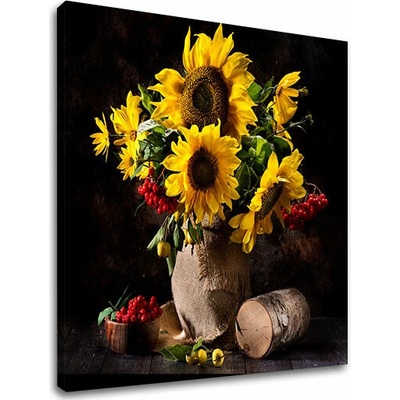 Obraz na stenu ŽLTÉ KVETY_162-12 - 30x30 cm