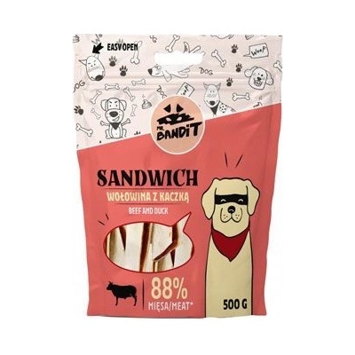 Vet Planet VetExpert Mr.Bandit poch.SANDWICH Hovězí a kachní 500 g