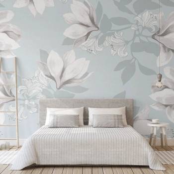 Image 1 of Art gift Фототапет Бели Минзухари