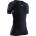 X-Bionic Дамско синтетично термобельо X-Bionic Women's Invent 4.0 LT Shirt S/S T-shirt - Opal Black / Arctic White (114-3172-0212)