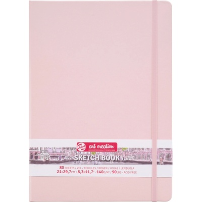 Talens Art Creation Sketchbook v pevnej väzbe Pastel Pink 21 x 29,7