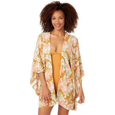 Rip curl dámské kimono Always Summer Kimono Gold žlutá