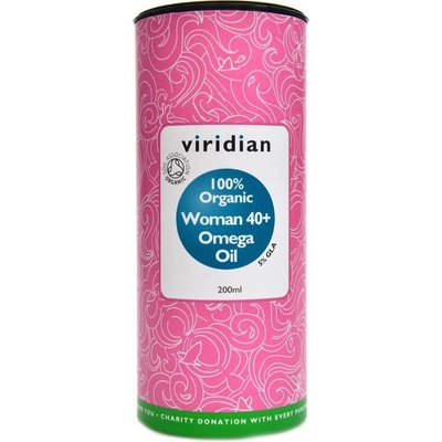 Viridian Woman 40+ Omega Oil Organic BIO olej pre ženy 40+ 200 ml