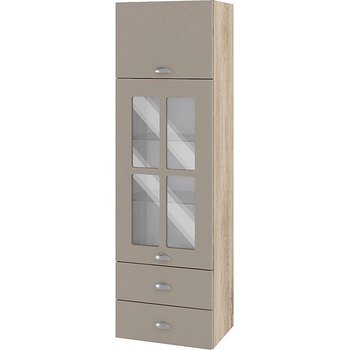 ИРИМ Горен кухненски шкаф Сити АРФ-Капучино мат-11-101 40 см