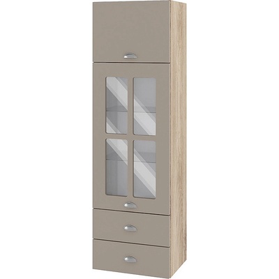 ИРИМ Горен кухненски шкаф Сити АРФ-Капучино мат-11-101 40 см