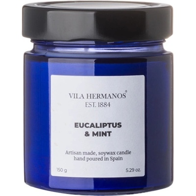 Vila Hermanos Apothecary Cobalt Blue Eucalyptus & Mint 150 g