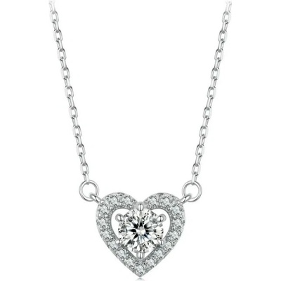 Grace Silver Jewellery Stříbrný náhrdelník NH-MSN026 Stříbrná