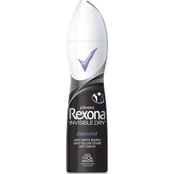 Rexona Invisible Black + White deospray pro ženy 150 ml