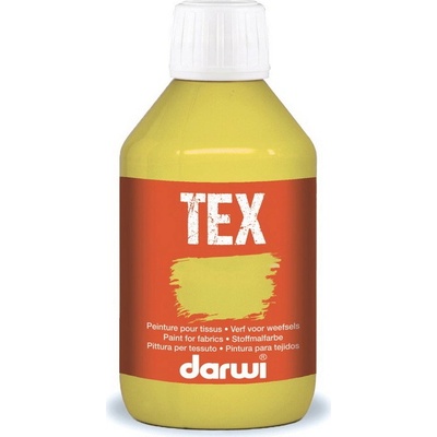 Darwi Farby na textil 250 ml zlatožltá