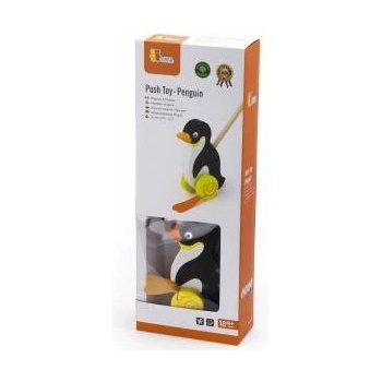 Vigan Viga Toys Wooden Pusher Penguin