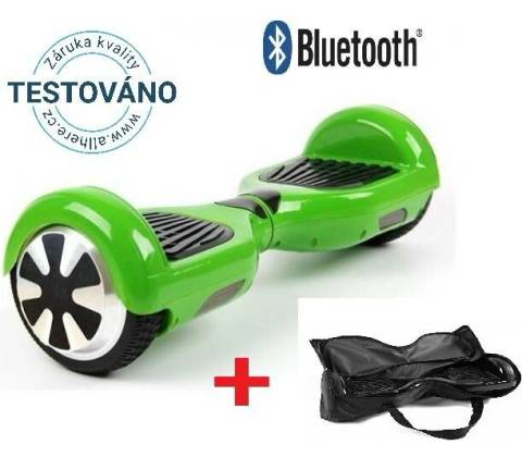 hoverboard Standard zelený