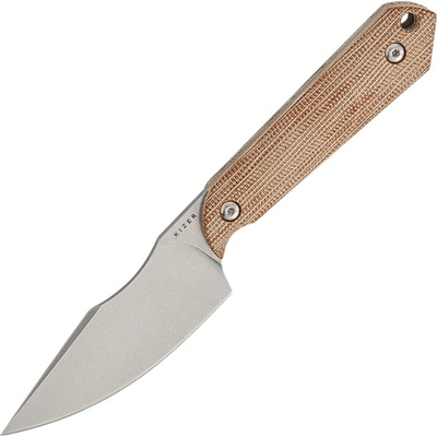 Kizer Mini Harpoon MaverickCustoms AEB-L Micarta 1040S7