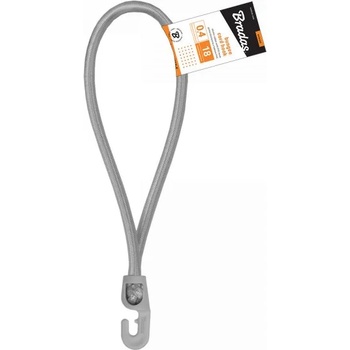 Image 1 of Bradas Закрепваща гума с кука 18см 25 бр Сиво pvc bungee (bch3-0418gy-e)