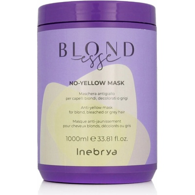Inebrya Maska proti žlutým odleskům Blondesse No-Yellow Anti-Yellow Mask 1000 ml
