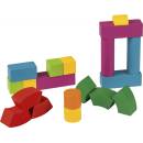 Montessori Playtive duhová skládačka (duhové kostky)