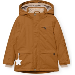 Mini A Ture Детско зимно яке Mini A Ture Kid's Matvestyn Winter jacket - Brown Sugar - размер 140 (EU) (703-7023-0119)