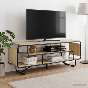 vidaXL ТВ стойка 140 x 36 x 45 см Дъб сонома Инженерна дървесина (8007865)