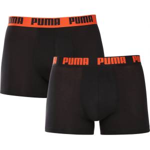 PUMA Пакет от два - мъжки боксерки Puma черни Puma | Cheren Mnogotsveten | МЪЖЕ | M