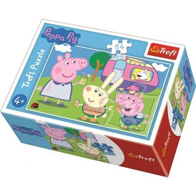 TREFL Prasátko Peppa: Kempování 125226 54 dílků