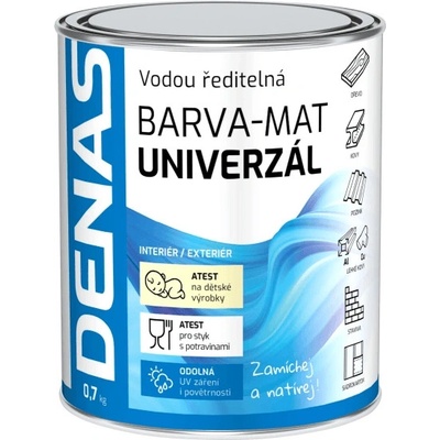 Denas Univerzál mat 0,3 kg bílá – Zboží Mobilmania