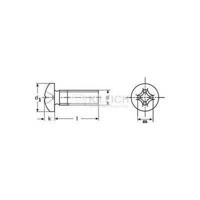 šroub M3x8 ZINEK 4.8 půlkulatá hlava křížová drážka PH DIN 7985 – Zboží Mobilmania