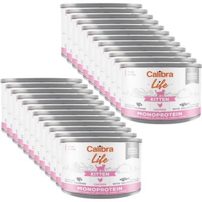 Calibra Cat Life Kitten Chicken 24 x 200 g
