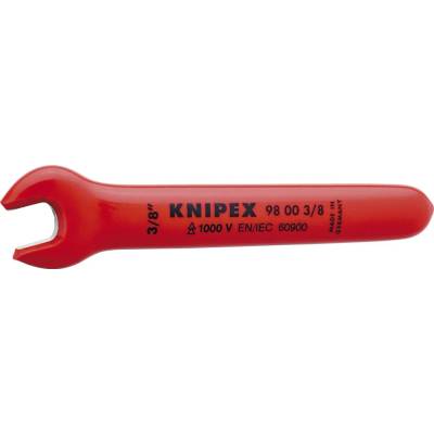 Knipex Otvorený stranový kľúč 3/8" VDE do 1000 V, palcový 98 00 3/8
