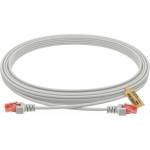 Conneu Пач корда, u/utp, кат. 6 lszh cca, сива, 7.5м (3-7611201-7.5)