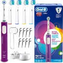 Elektrické zubní kartáčky Oral-B Junior Pro 6+ Purple
