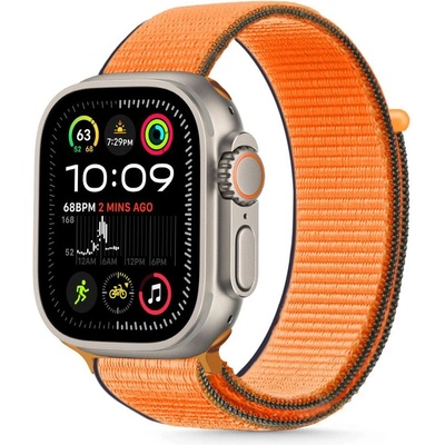 Tech-Protect Найлонова каишка за Apple Watch 6/7/8/9/10/SE (40/41/42 mm) от Tech-Protect Nylon - Kumquat (5906302370726)