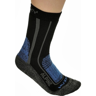 Husky ponožky Alpine modrá