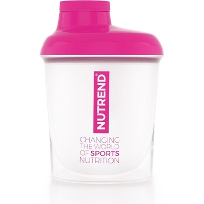 Nutrend Shaker 2019 300 ml 300 ml čirá/růžová