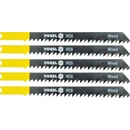 Vorel Pílový list do priamočiarej píly 100 mm na drevo a plast TPI6 5 ks