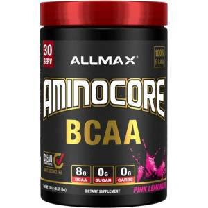 Allmax Nutrition AminoCore BCAA [315 грама] Розова Лимонада